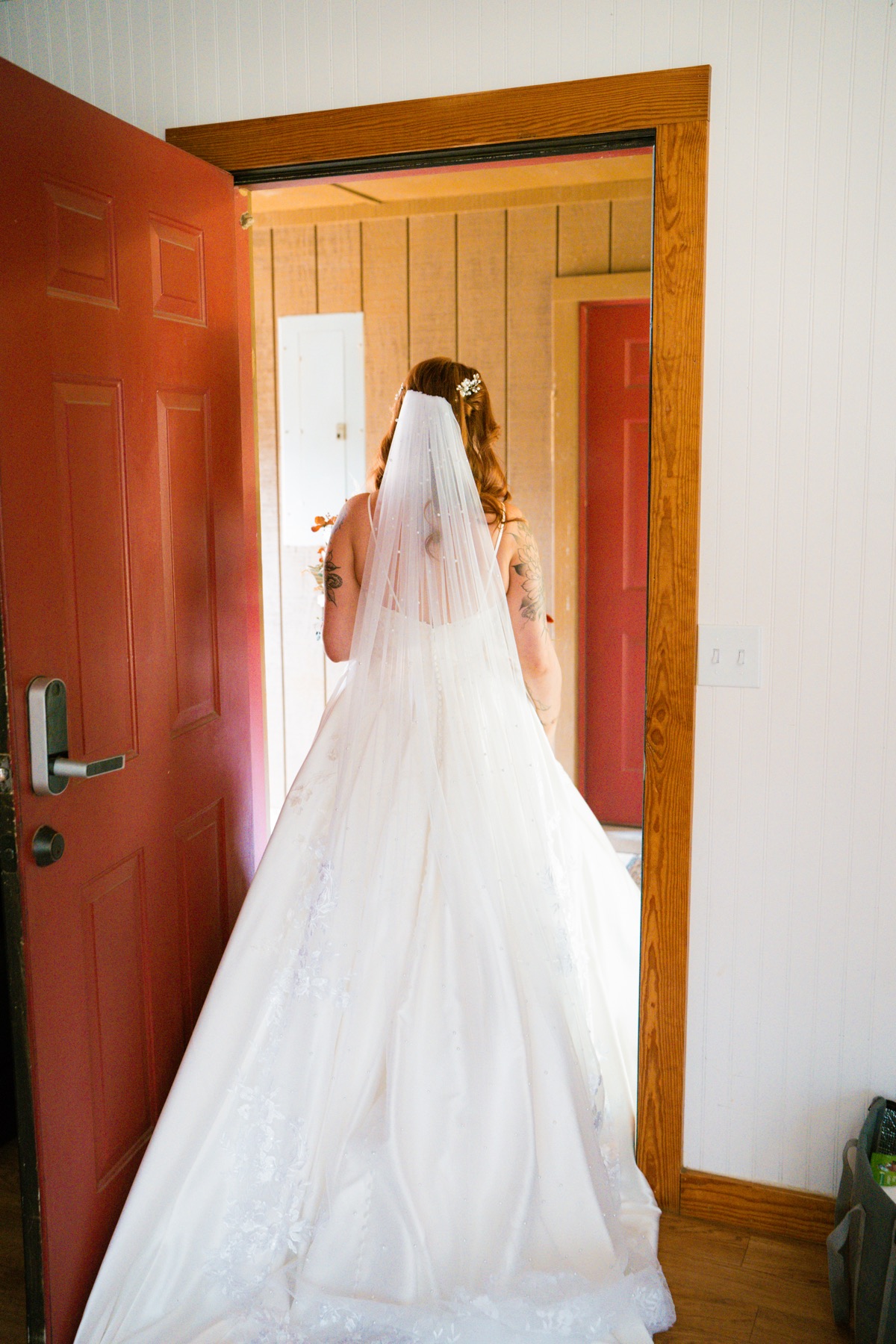Wedding photograph from a warm lakeside celebration by Vaughan Visuals