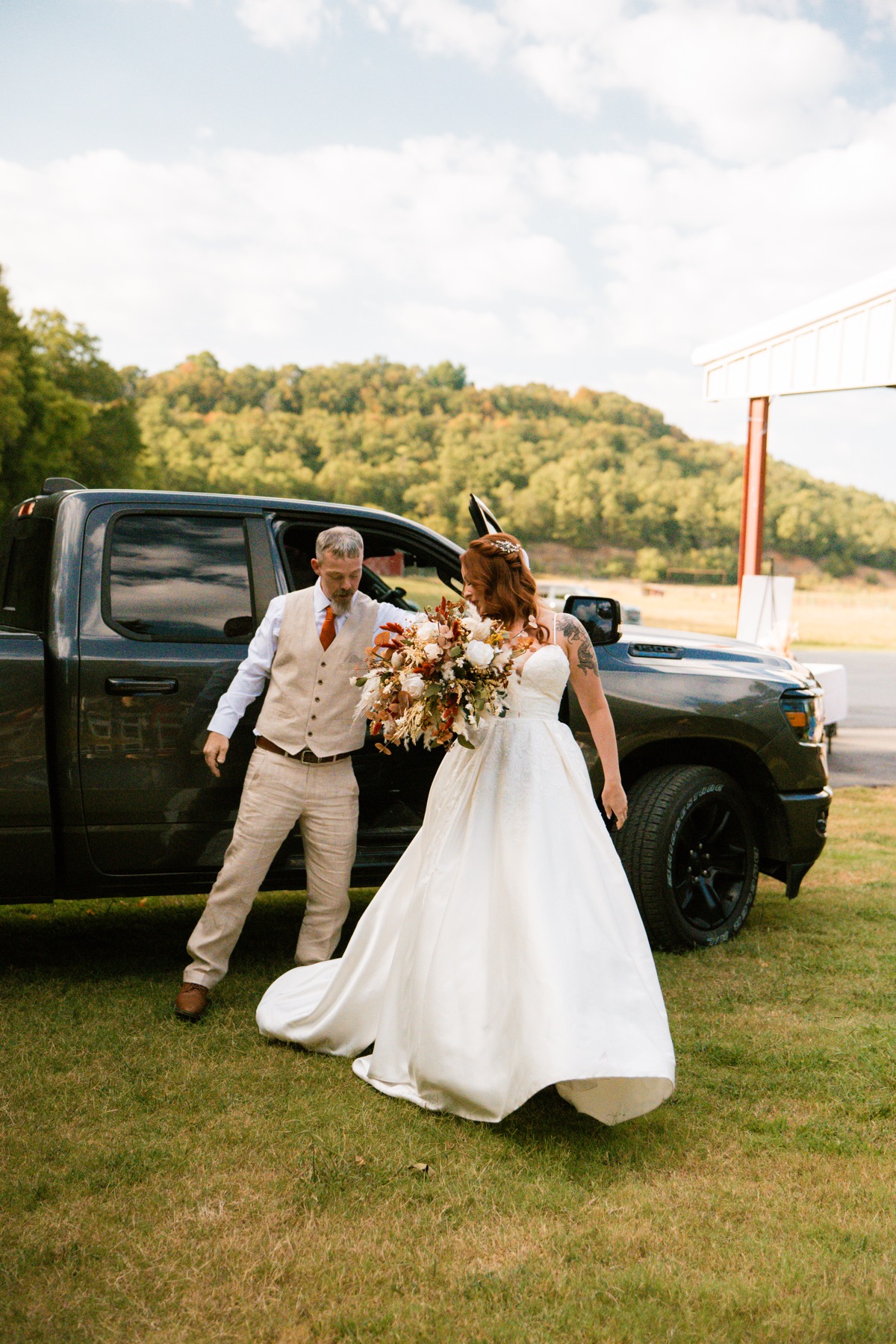 Wedding photograph from a warm lakeside celebration by Vaughan Visuals