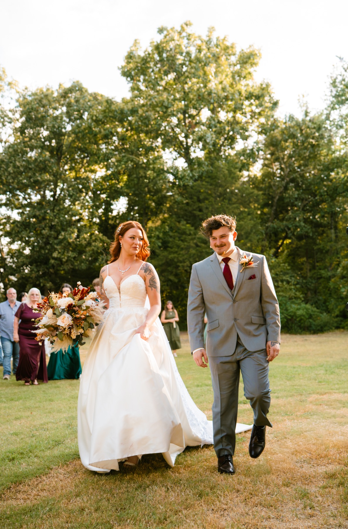 Wedding photograph from a warm lakeside celebration by Vaughan Visuals