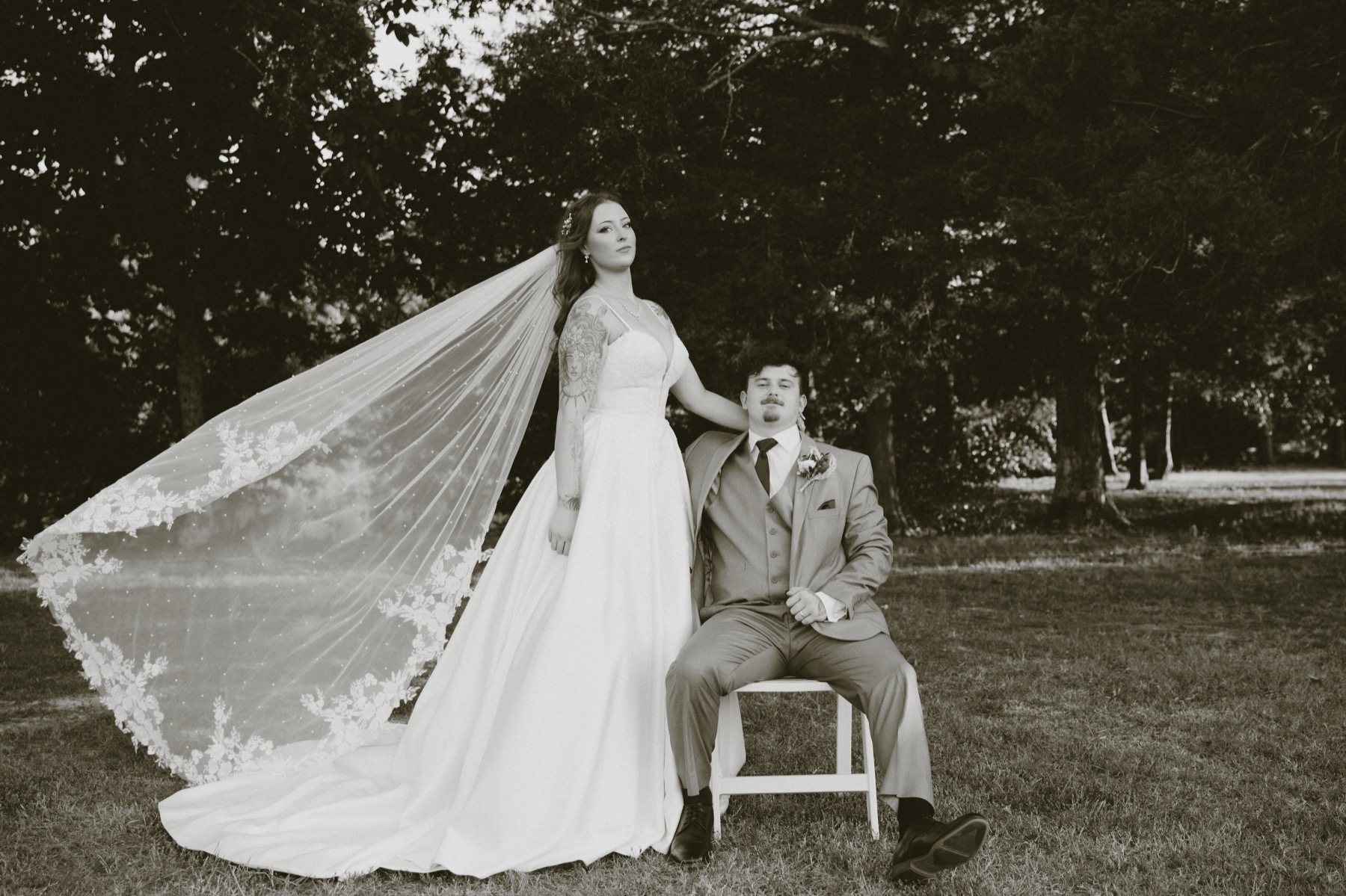 Wedding photograph from a warm lakeside celebration by Vaughan Visuals